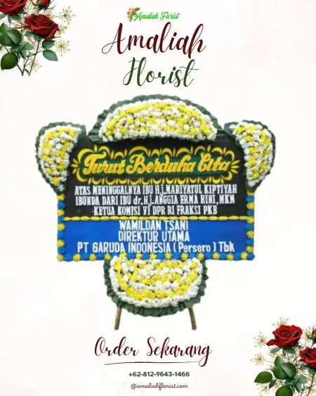 Papan Bunga Duka Junganyar